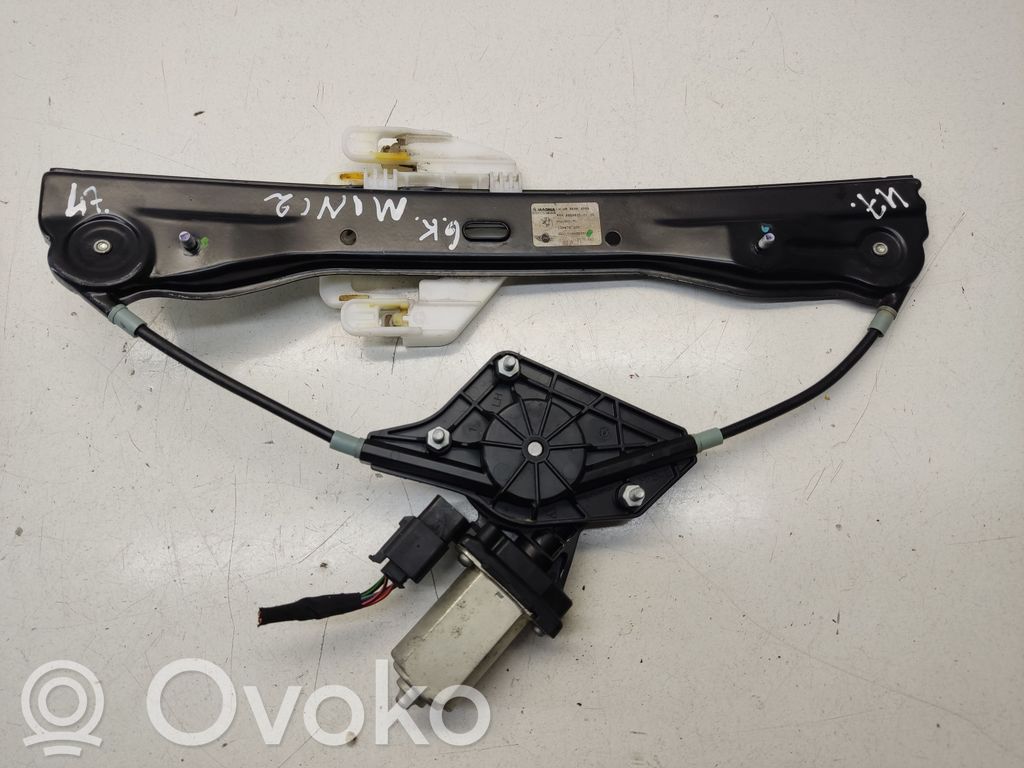 Mini Cooper Countryman R60 Rear door window regulator with motor 