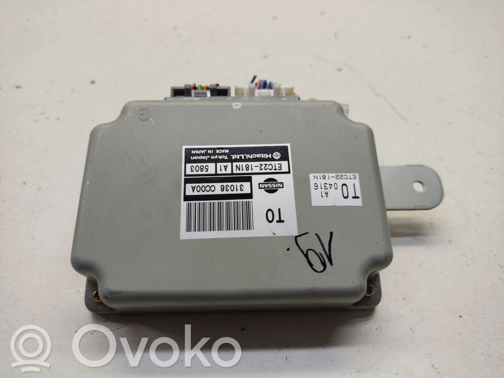 Gearbox control unit/module   31036CC00A