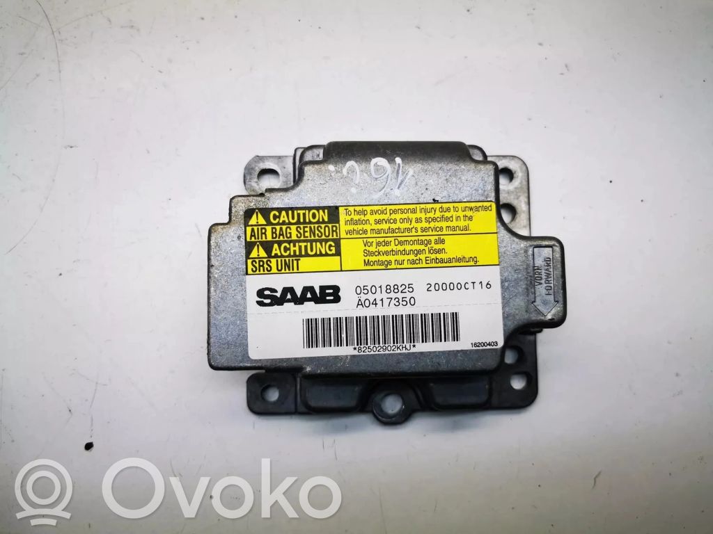 Saab 9-5 Airbag control unit/module 
