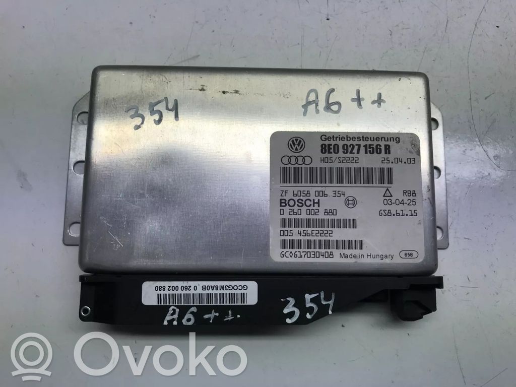 Audi A4 S4 B6 8E 8H Sterownik / Moduł skrzyni biegów 