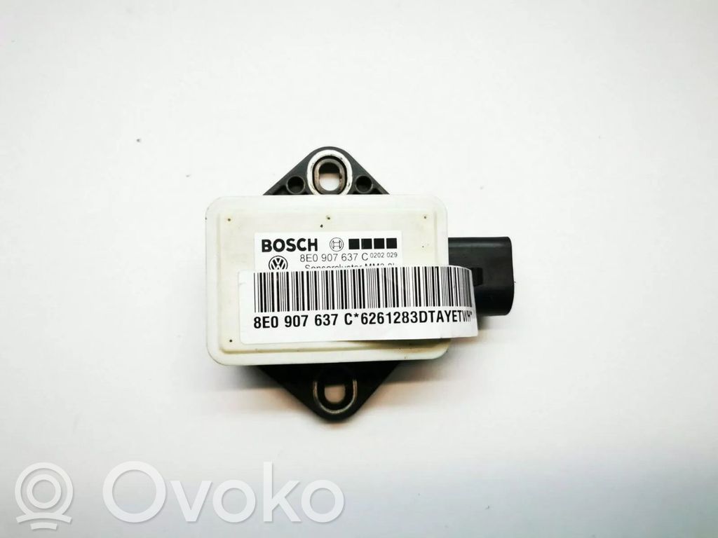 Audi A4 S4 B7 8E 8H Vakaajan pitkittäiskiihtyvyystunnistin (ESP) 