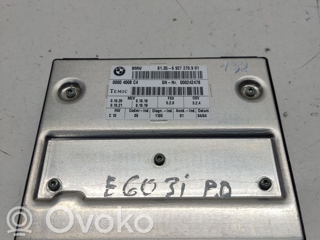 BMW 5 E60 E61 Istuimen säädön moduuli 