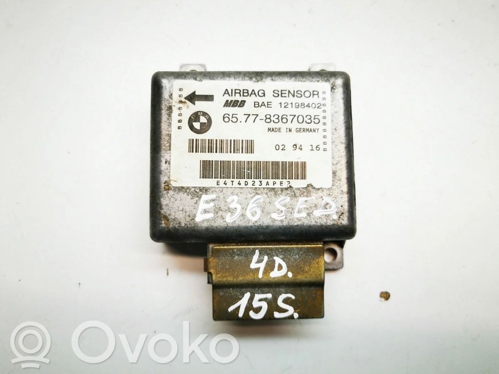 BMW 3 E36 Airbag control unit/module 