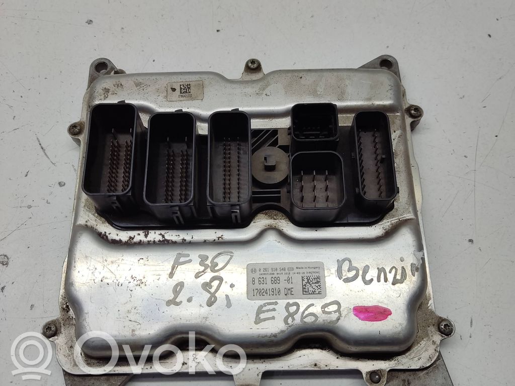 BMW 5 F10 F11 Engine control unit/module 