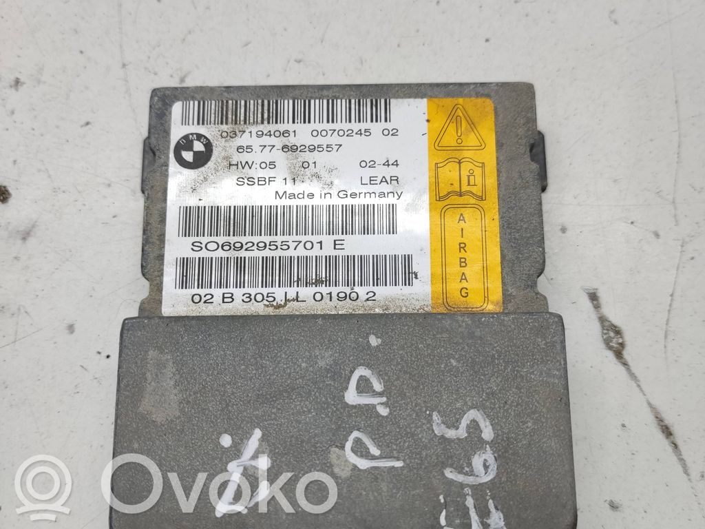 BMW 7 E65 E66 Airbag control unit/module 