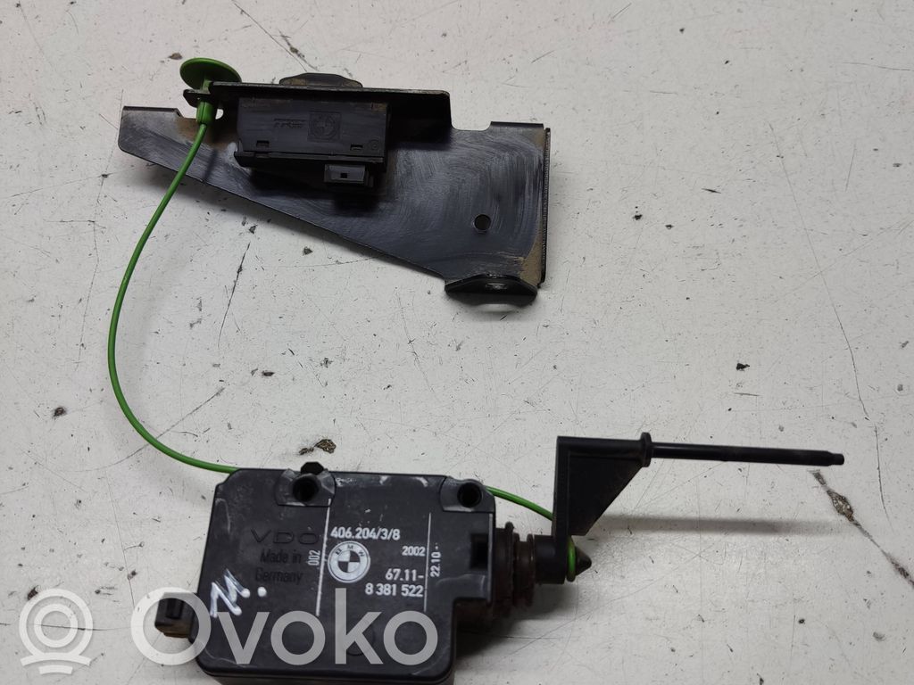 BMW 7 E65 E66 Motor blocare bușon rezervor combustibil 