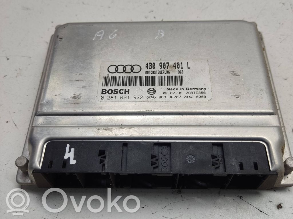 Audi A6 S6 C5 4B Engine control unit/module 