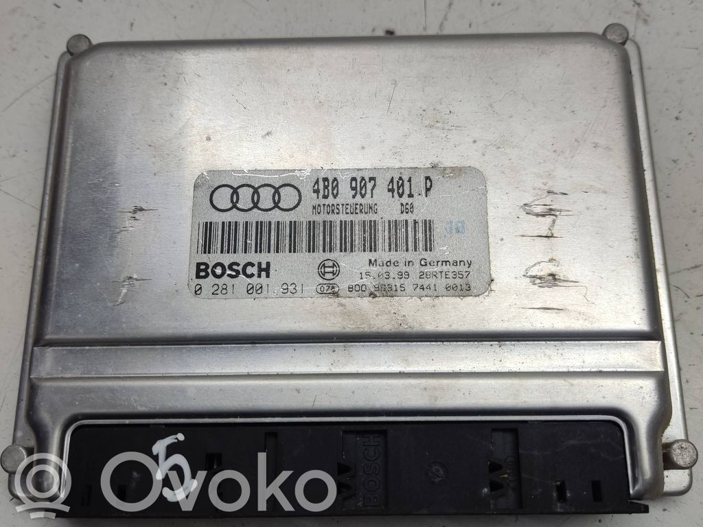 Audi A6 Allroad C5 Engine control unit/module 