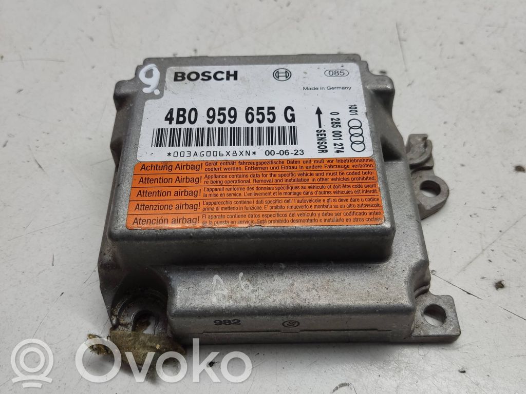 Audi A6 S6 C5 4B Airbag control unit/module 