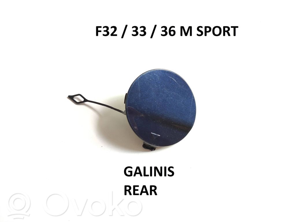 BMW 4 F32 F33 Zaślepka haka holowniczego zderzaka tylnego 