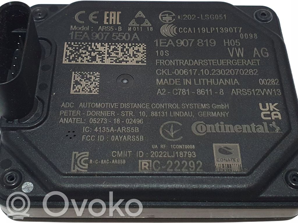 Radarsensor Abstandsradar   1EA907550A,1EA907819