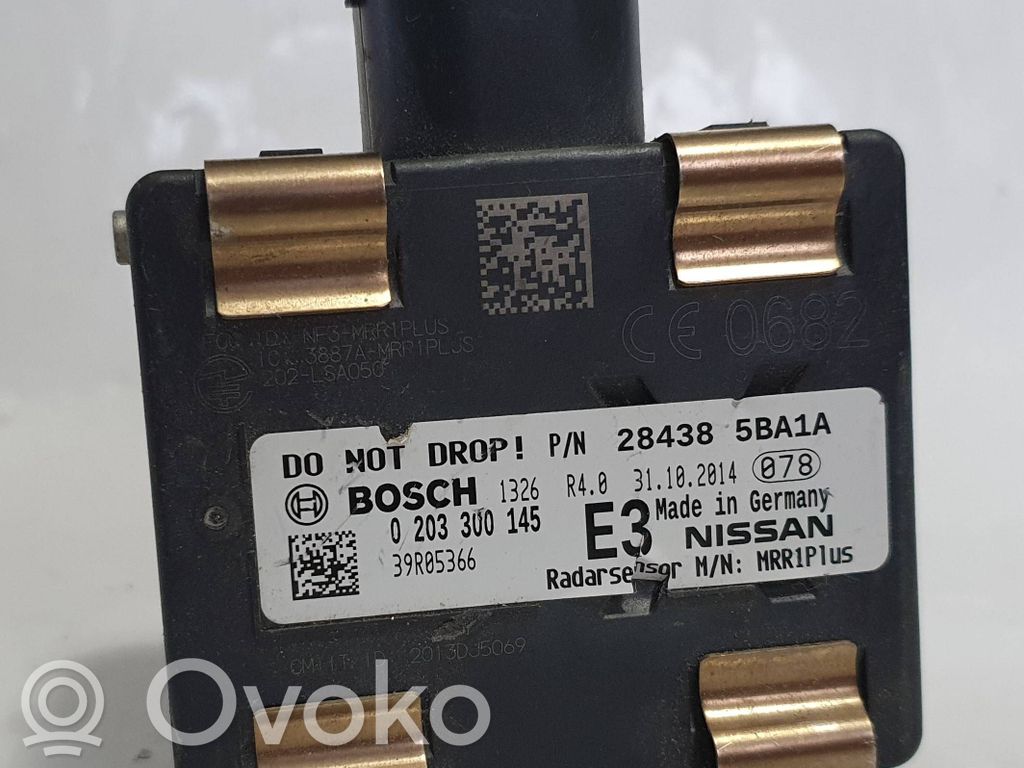 Sensor de radar Distronic   284385BA1A,0203300145,39R05366,284385BA1A