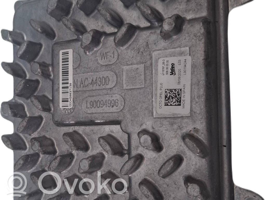 Opel Corsa F Módulo de control de balasto LED 