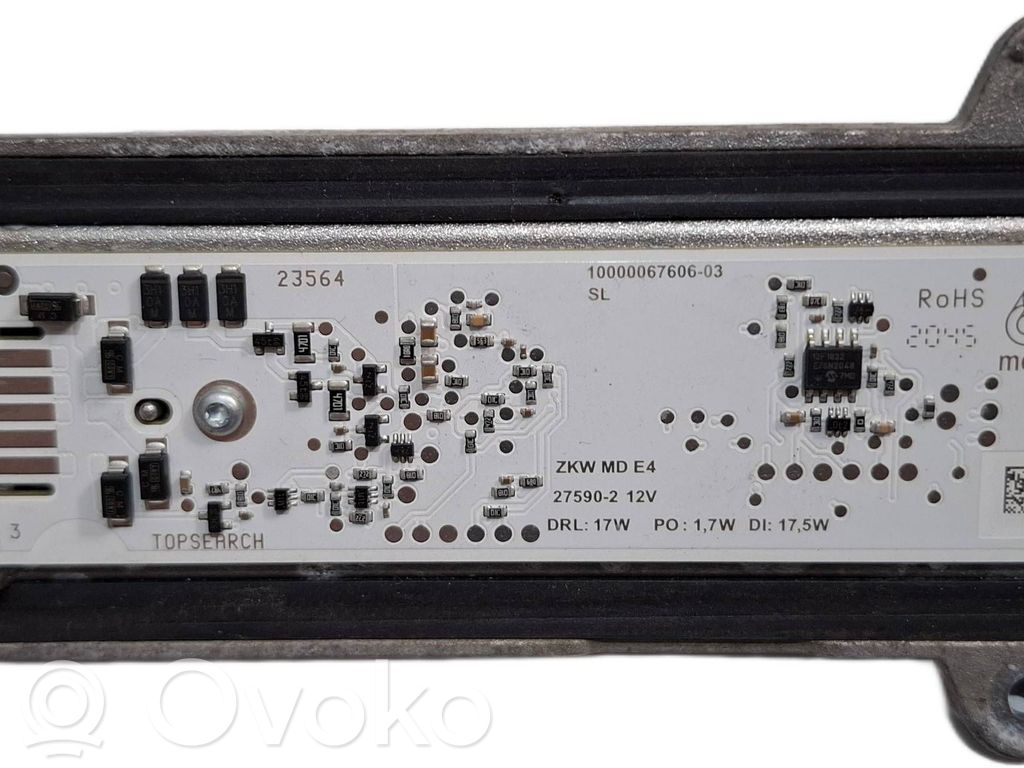 Opel Insignia B Módulo de control de balasto LED 