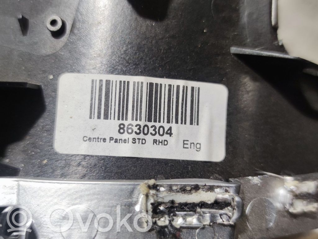Volvo S60 Klimata kontrole / mazā radiatora vadības dekoratīvā apdare 