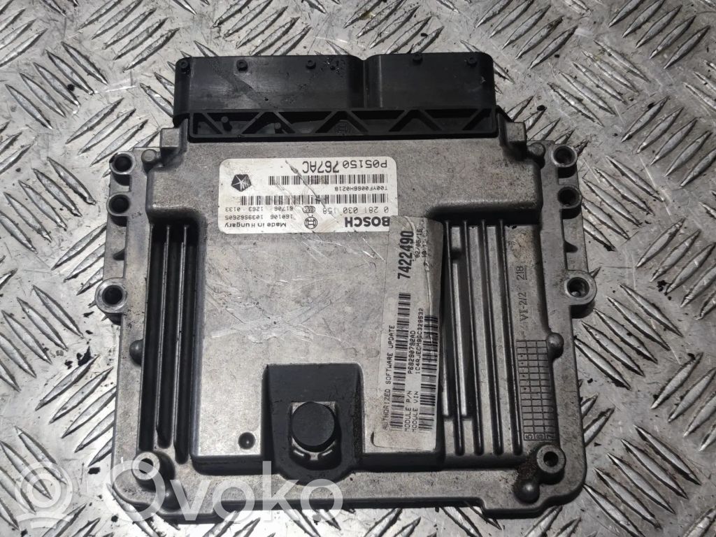 Engine control unit/module   68252642AF