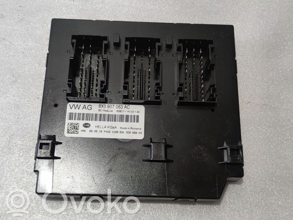 Central body control module   8X0907063