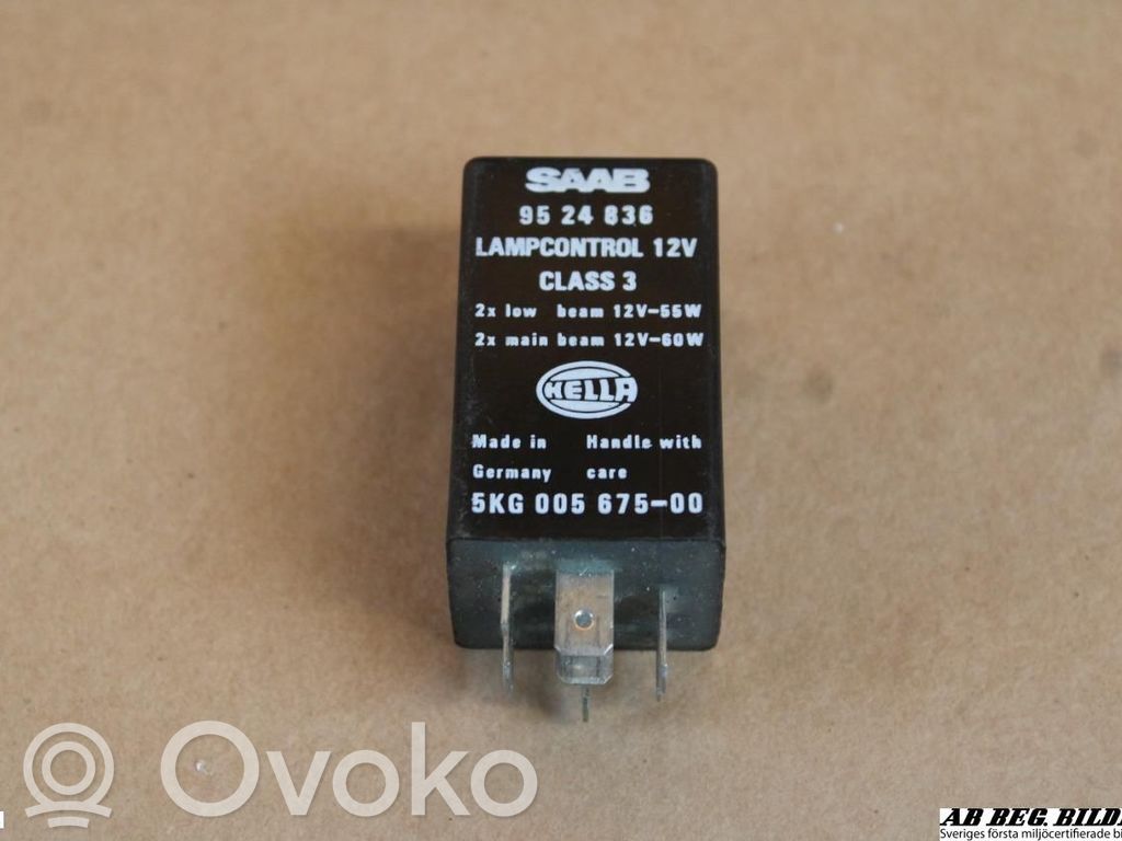 Saab 9000 CC Glow plug pre-heat relay 