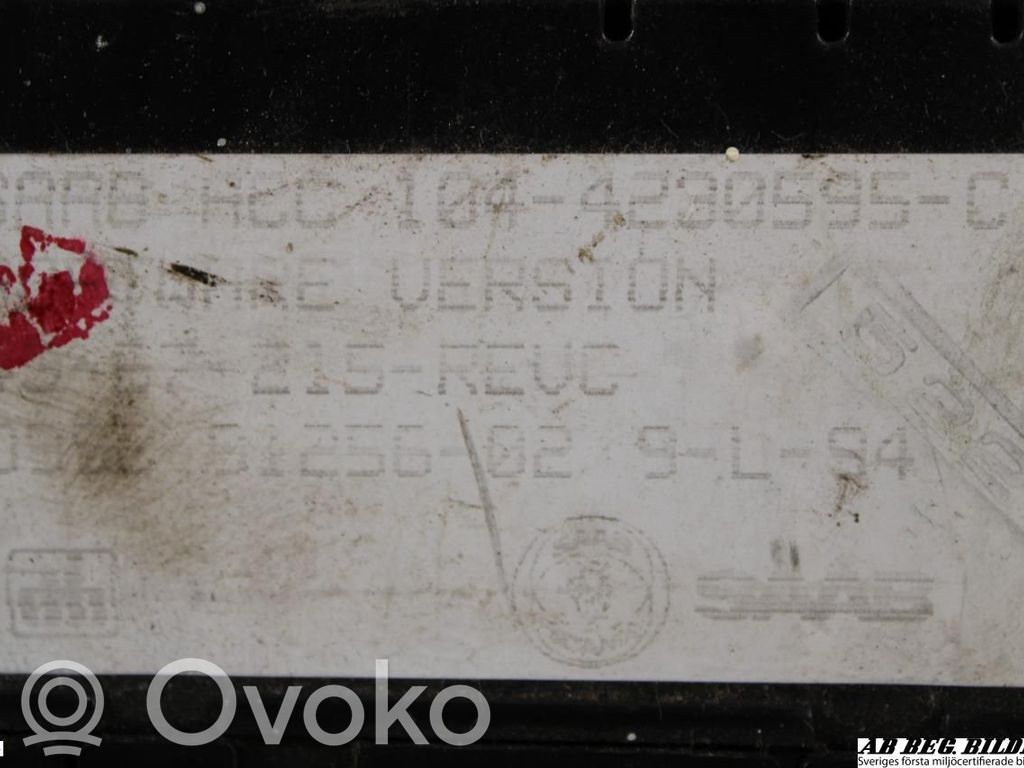 Saab 900 Climate control unit 