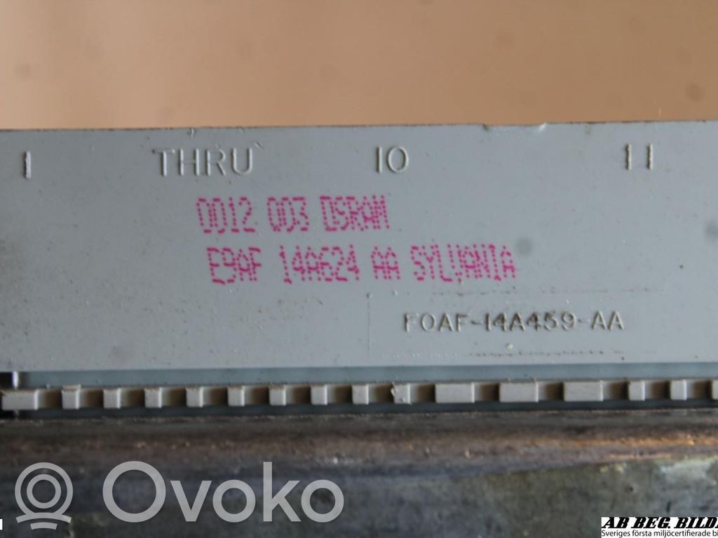 Ford Focus Iesmidzināšanas sistēmas vadības bloks 