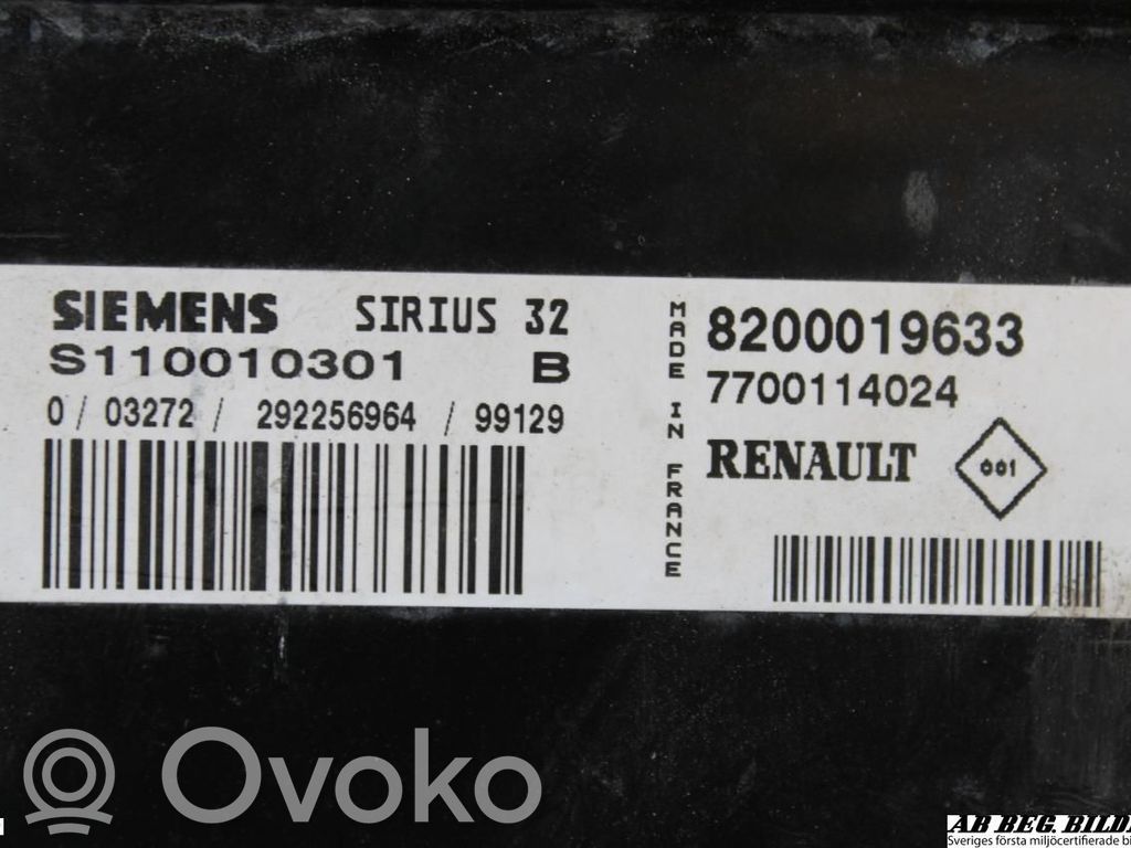 Renault Kangoo I Other control units/modules 