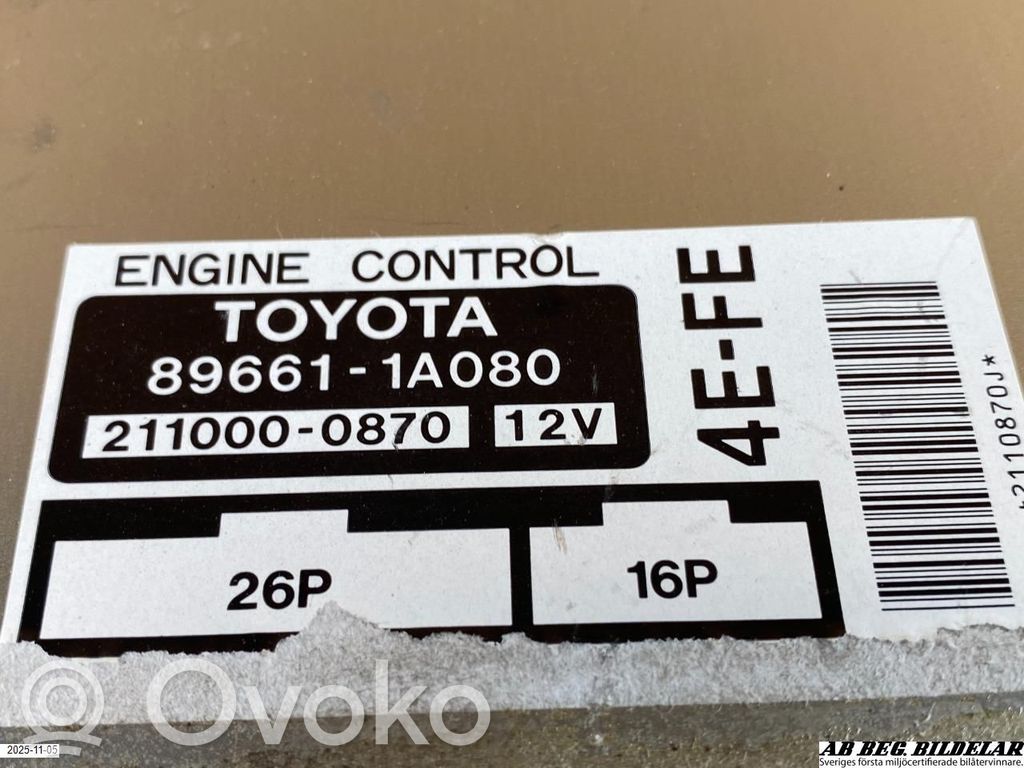 Toyota Corolla E110 Injection control unit/module 