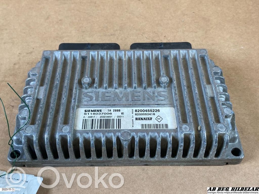 Renault Kangoo I Gearbox control unit/module 