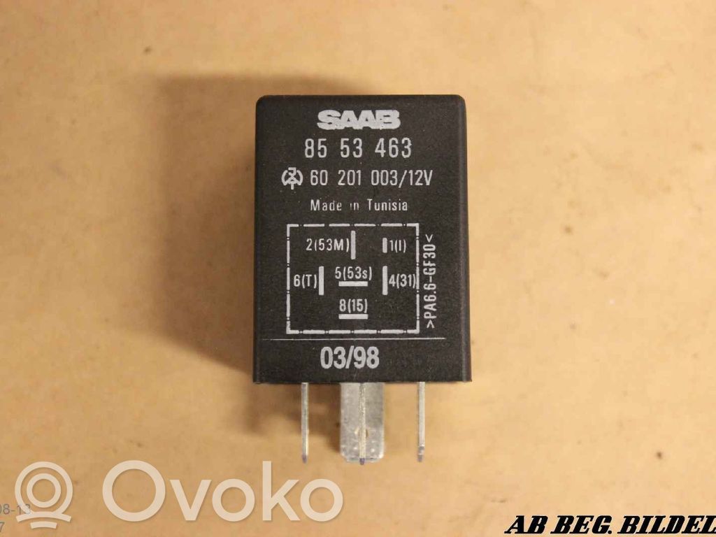 Saab 9000 CS Window wiper relay 