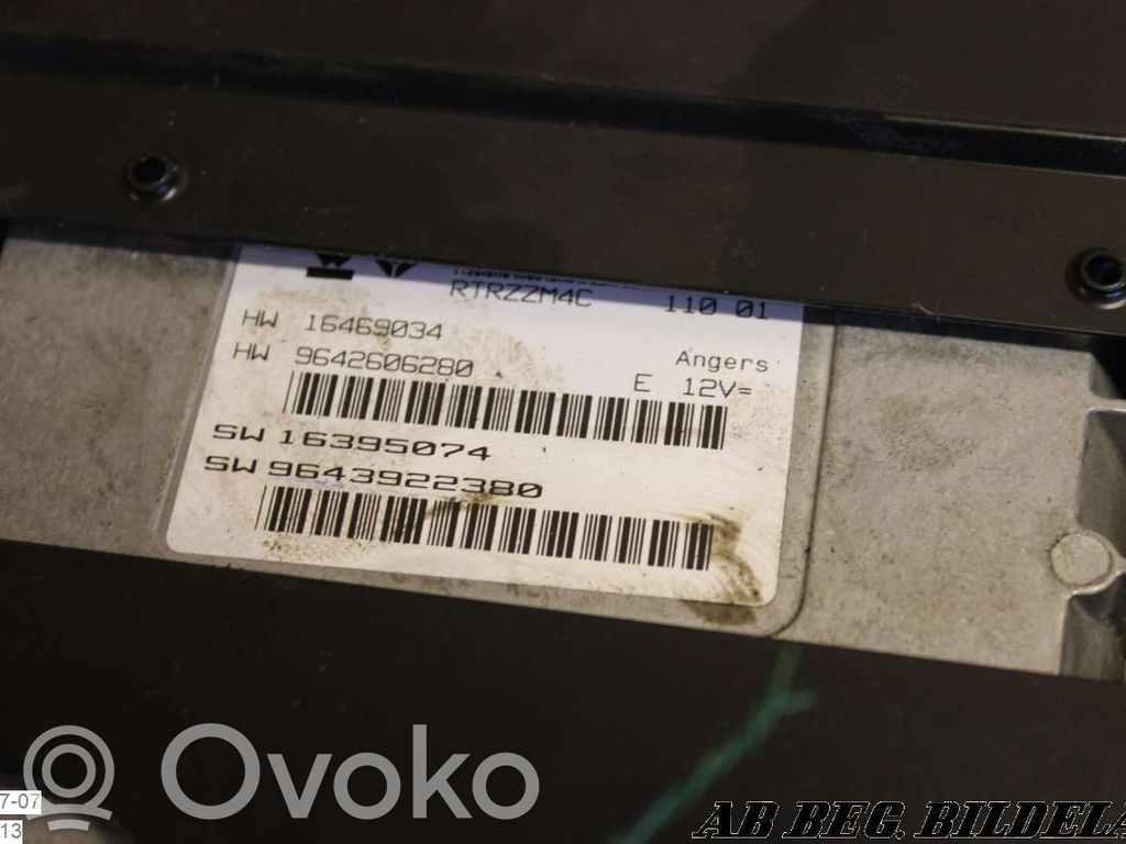 Citroen C5 Įpurškimo valdymo blokas 