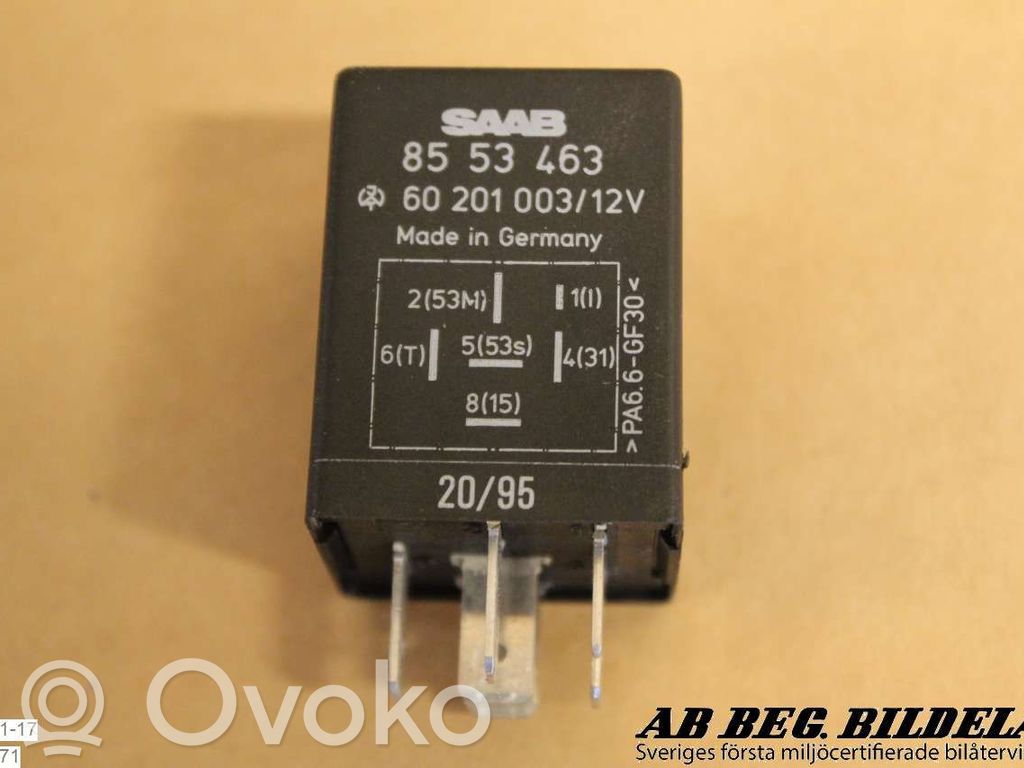 Saab 9000 CS Window wiper relay 