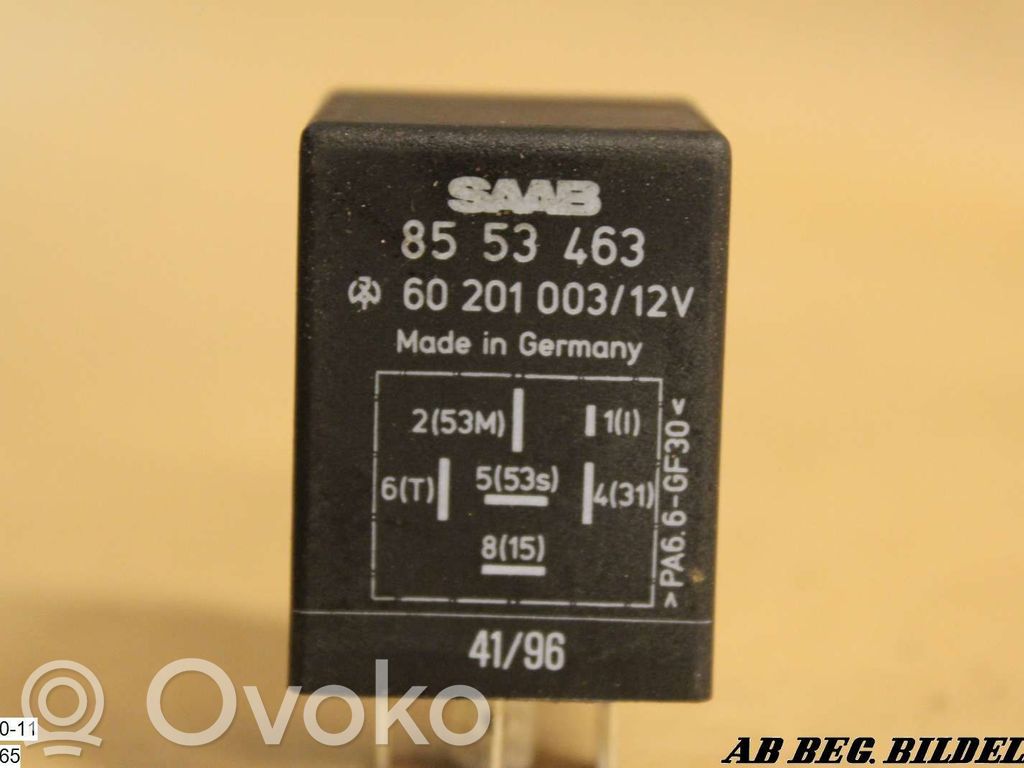 Saab 9000 CS Window wiper relay 
