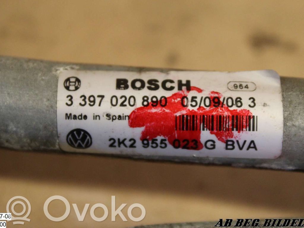 Volkswagen Caddy Mechanizm wycieraczek szyby przedniej / czołowej 