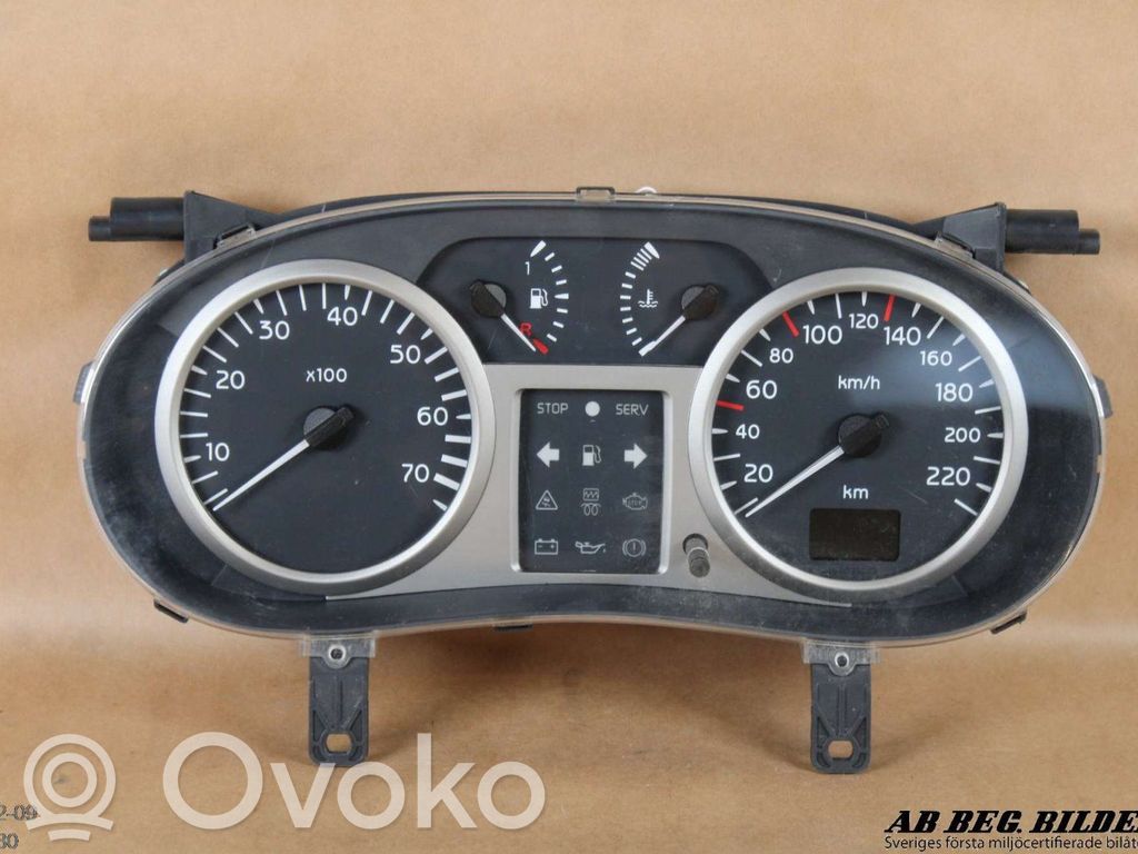 Renault Clio II Speedometer (instrument cluster) 