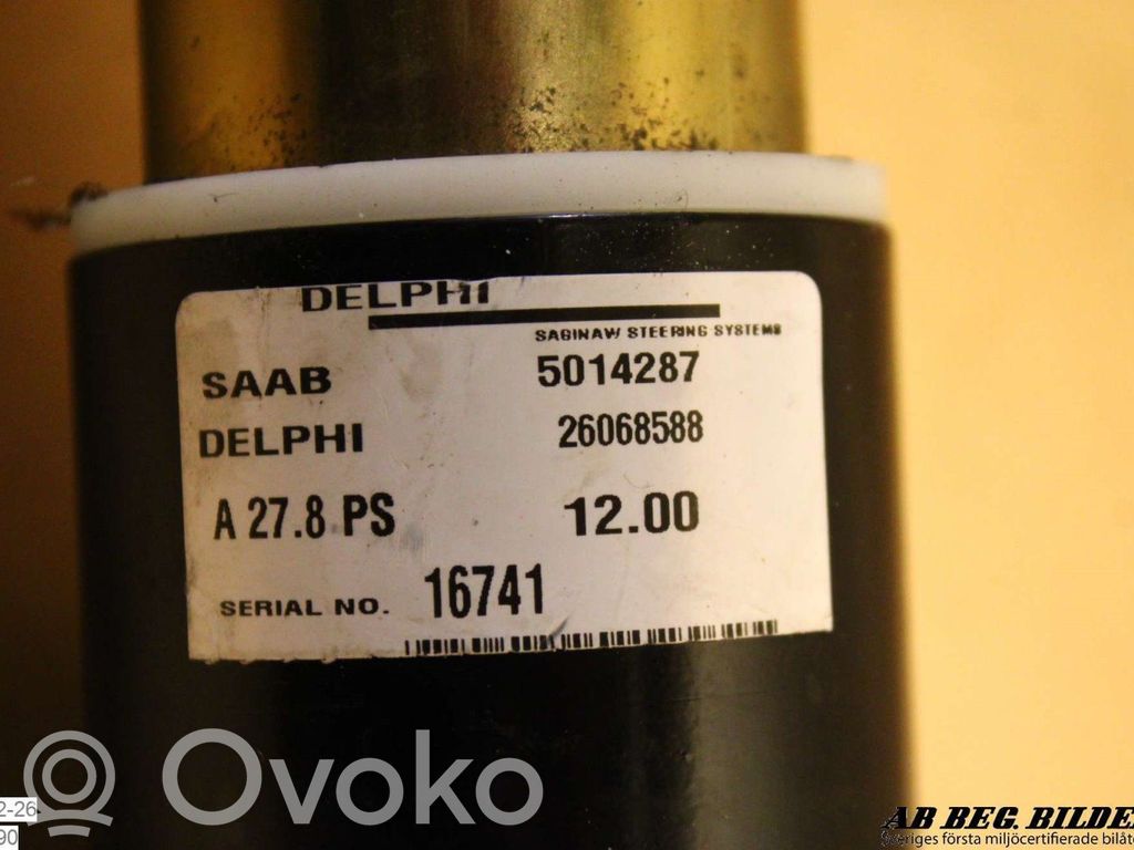 Saab 9-5 Steering wheel axle set 