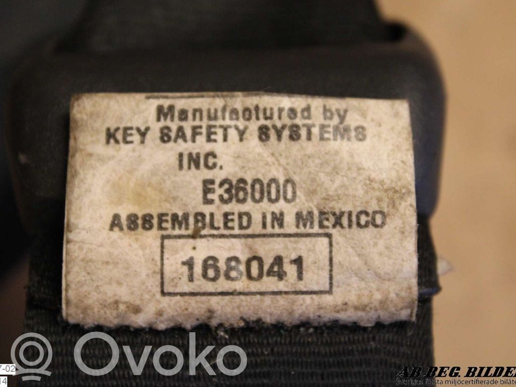 Cinturón delantero   E36000,0XT88TRMAC