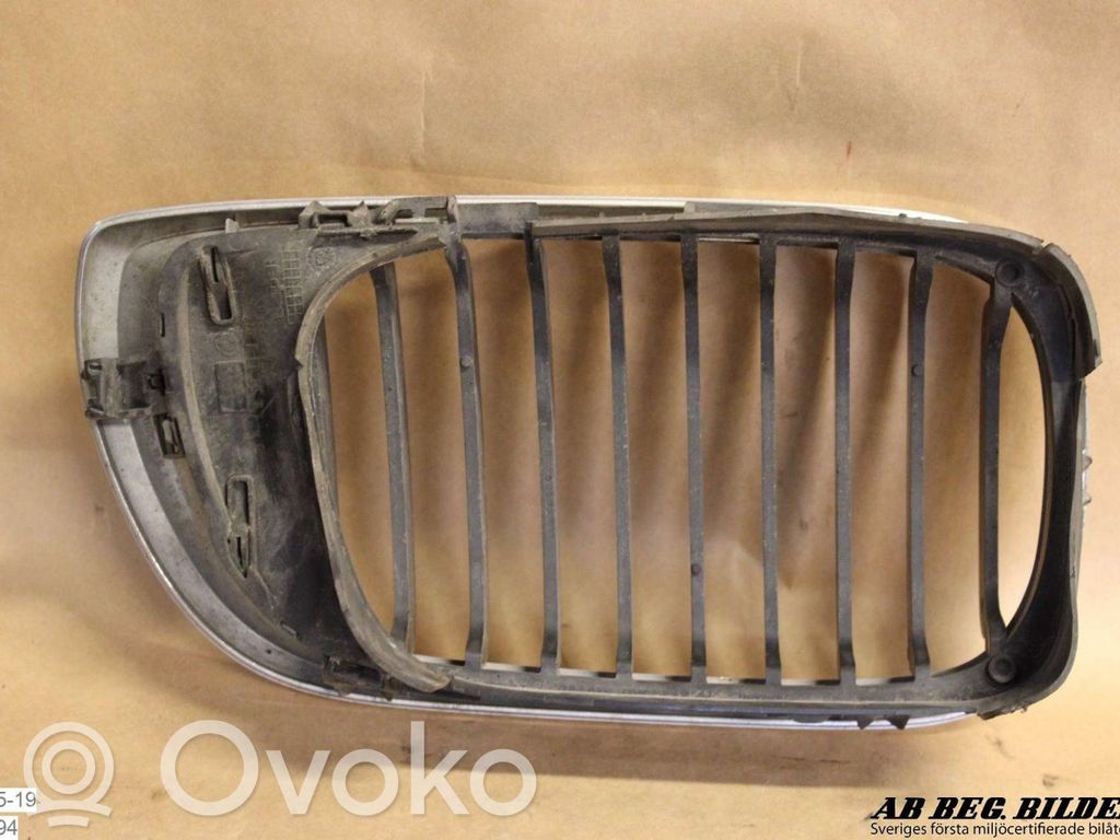 Front bumper upper radiator grill