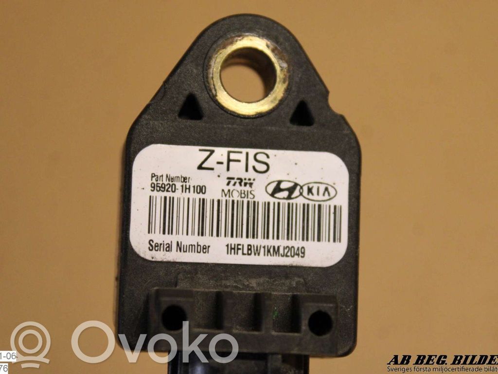 Airbag deployment crash/impact sensor   959201H100