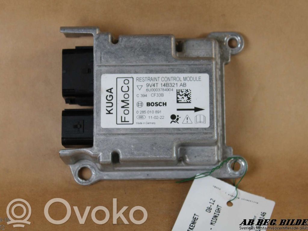 Ford Kuga I Airbag control unit/module 