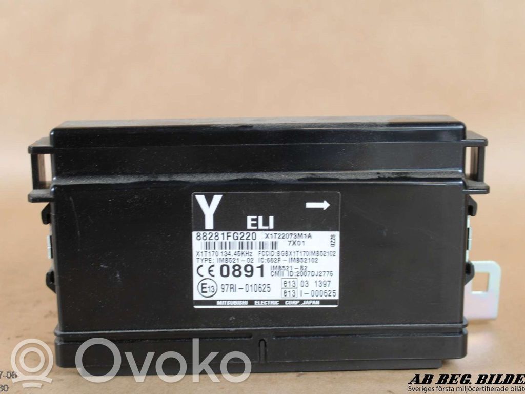 Other control units/modules   88281FG220