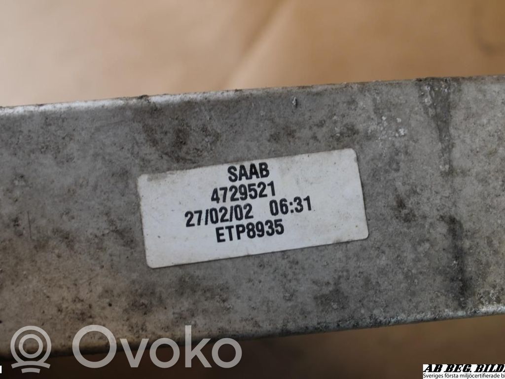 Saab 9-3 Ver1 Intercooler radiator 
