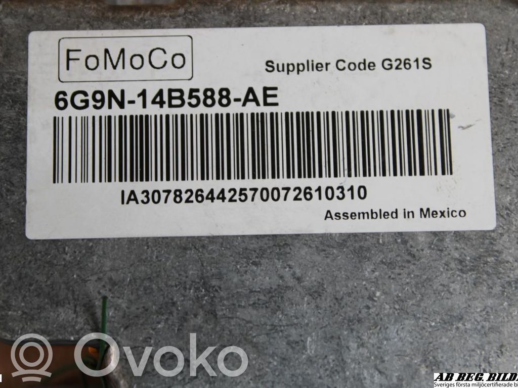 Otras unidades de control/módulos   6G9N14B588AE