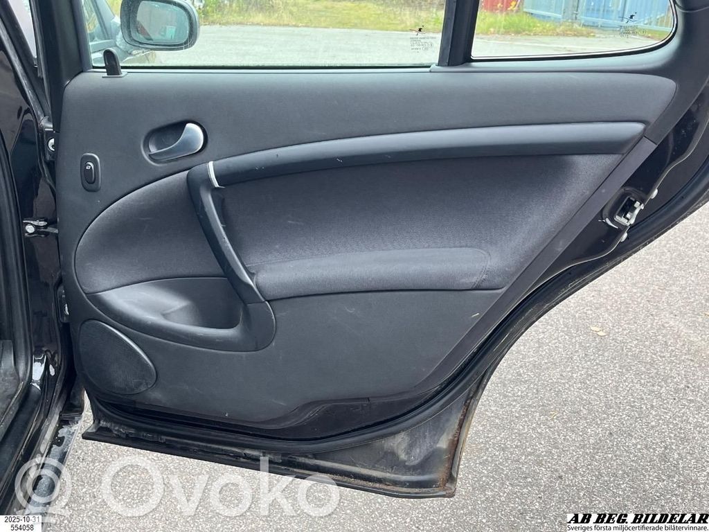 Front door card panel trim