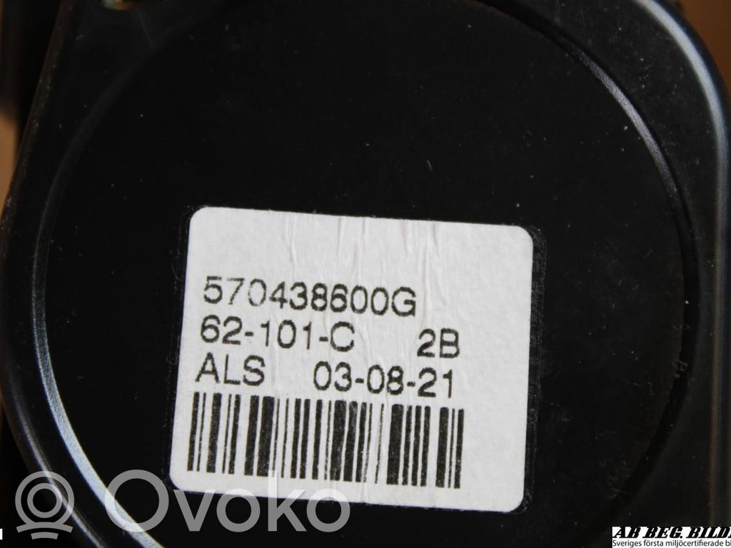 Saab 9-5 Saugos diržas galinis 