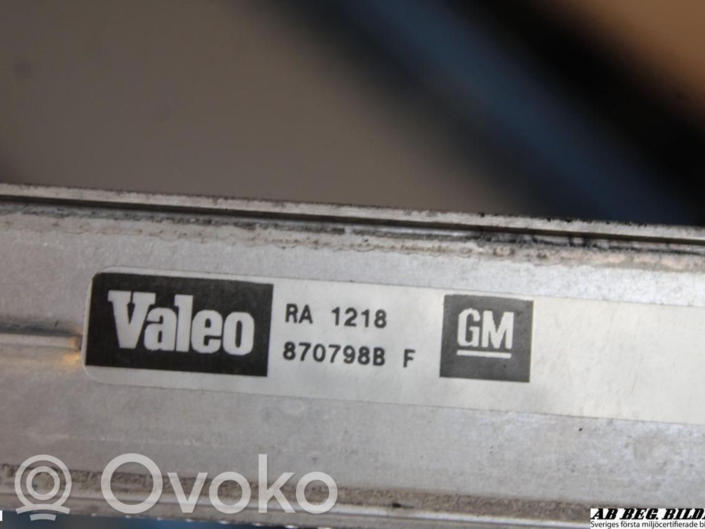 Saab 9-3 Ver2 Aušinimo skysčio radiatorius 