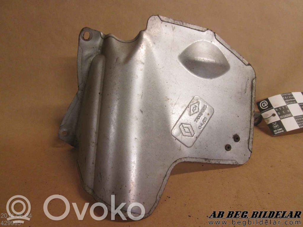 Renault Laguna II Pakokaasulämmön lämpökilpi 