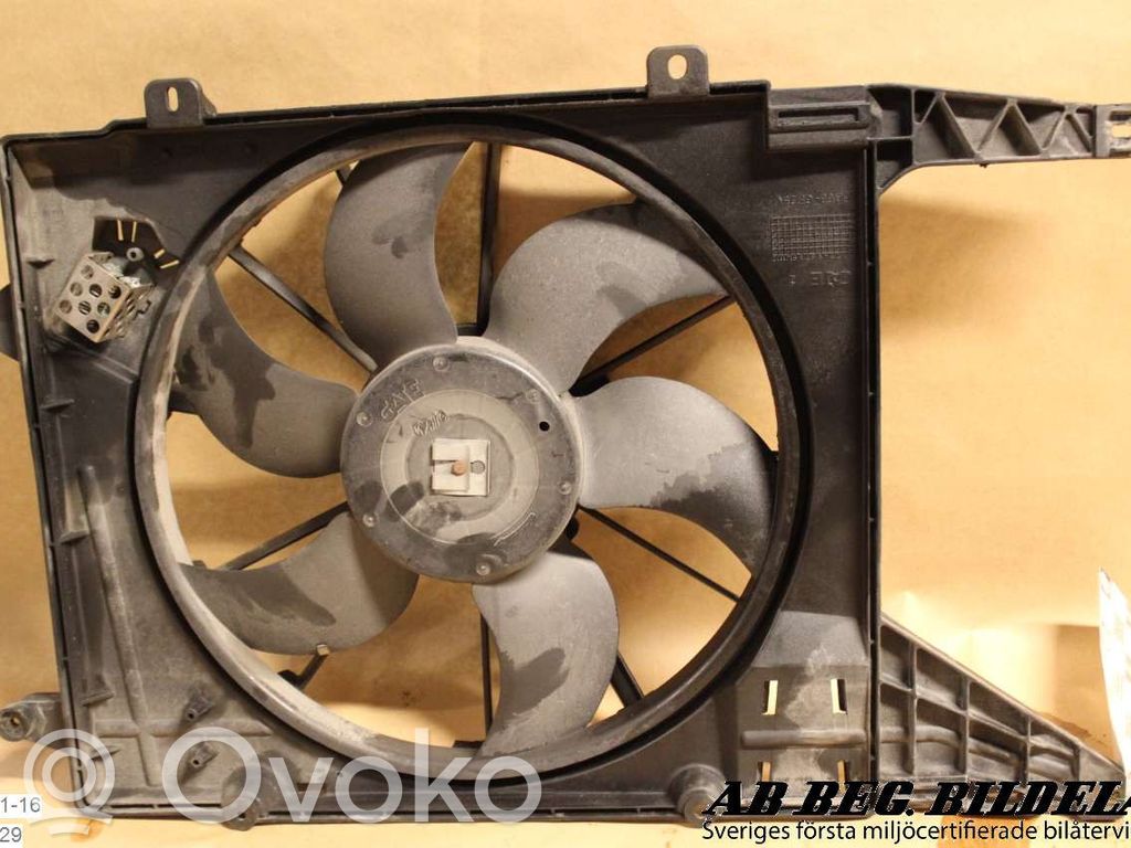 Renault Scenic I Ventilatore di raffreddamento elettrico del radiatore