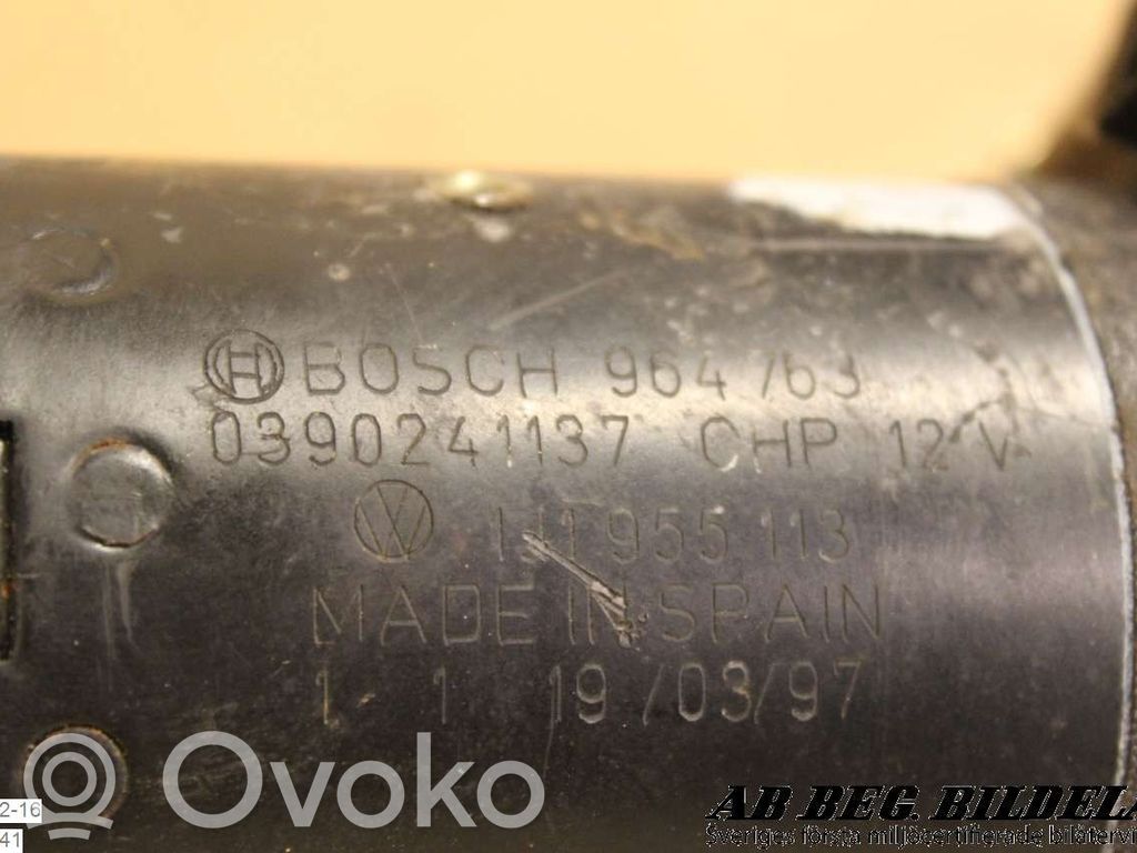 Audi A3 S3 8L Moteur d'essuie-glace 