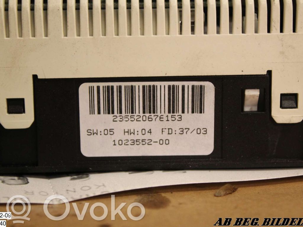 Opel Astra G Horloge 
