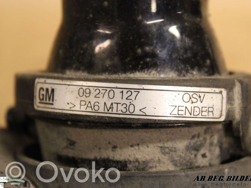 Opel Zafira A Etusumuvalo