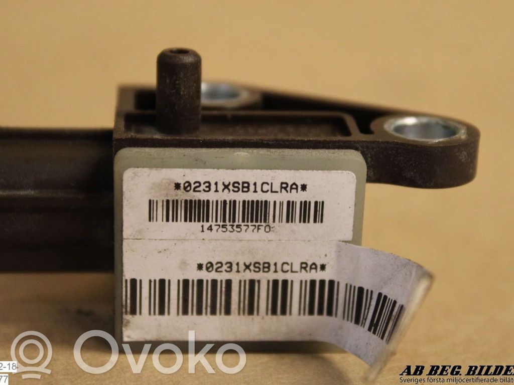 Volkswagen PASSAT B6 Airbagsensor Crashsensor Drucksensor 